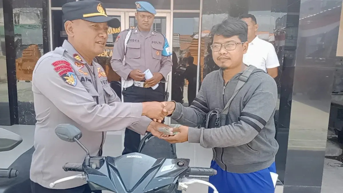 Polsek Arjawinangun Berhasil Kembalikan Kendaraan Curian Milik Warga