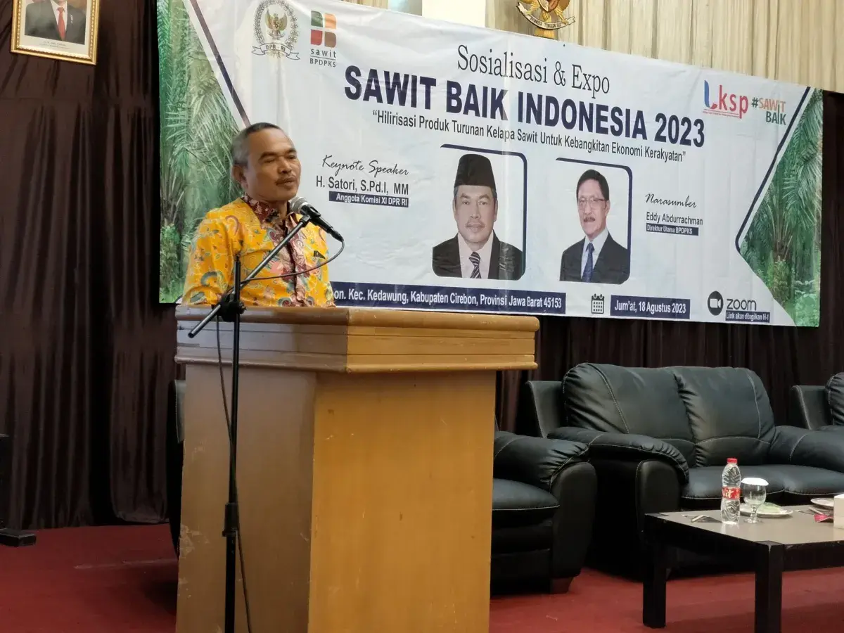 Satori Optimistis Bisnis Sawit Bisa Dikembangkan di Wilayah Cirebon