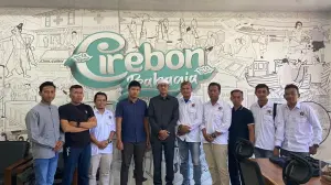 Ketua DPRD Kabupaten Cirebon Sambut Baik Kunjungan PWI