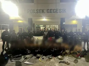 Diamankan di Gegesik, 17 Pemuda Hendak Tawuran Diamankan Tim Raimas Macan Kumbang