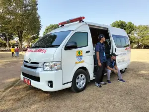 Antisipasi Cedera Atlet, PSC 119 Kota Cirebon Siaga Penuh di Popkota 2023