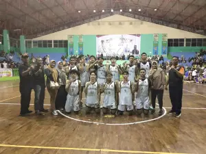 Laga Final Cabor Basket Popkota 2023 Ketat, Sekolah Penabur Cirebon Sabet Juara