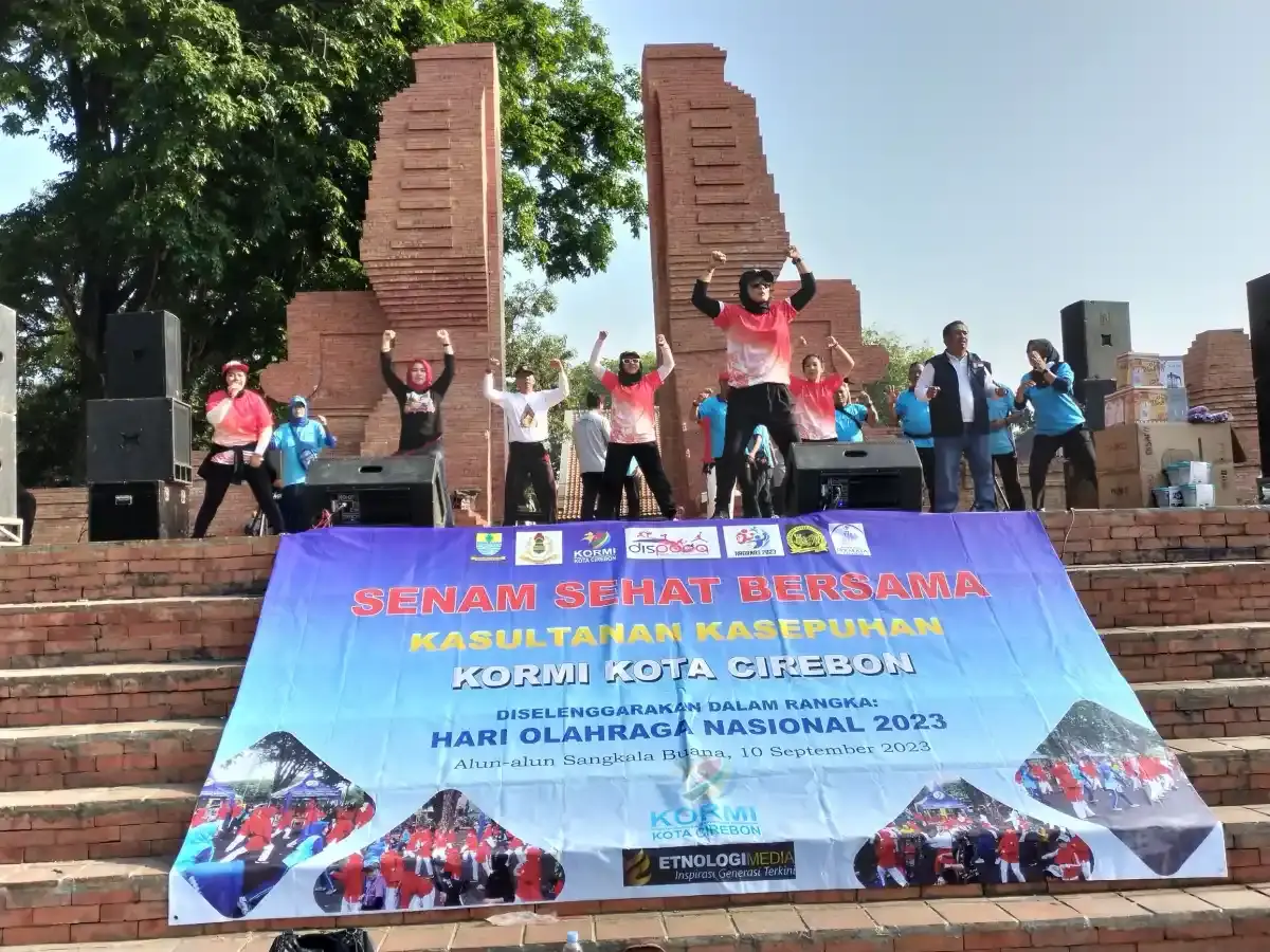Haornas Ke-40 Tahun 2023, KORMI Kota Cirebon Ajak Masyarakat Sehat dengan Berolahraga