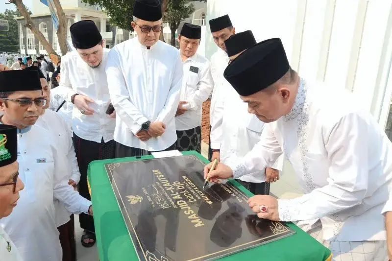 Wali Kota Cirebon Resmikan Masjid Al Kautsar, 7 Bulan Dibangun Telan Anggaran Rp1,5 Miliar