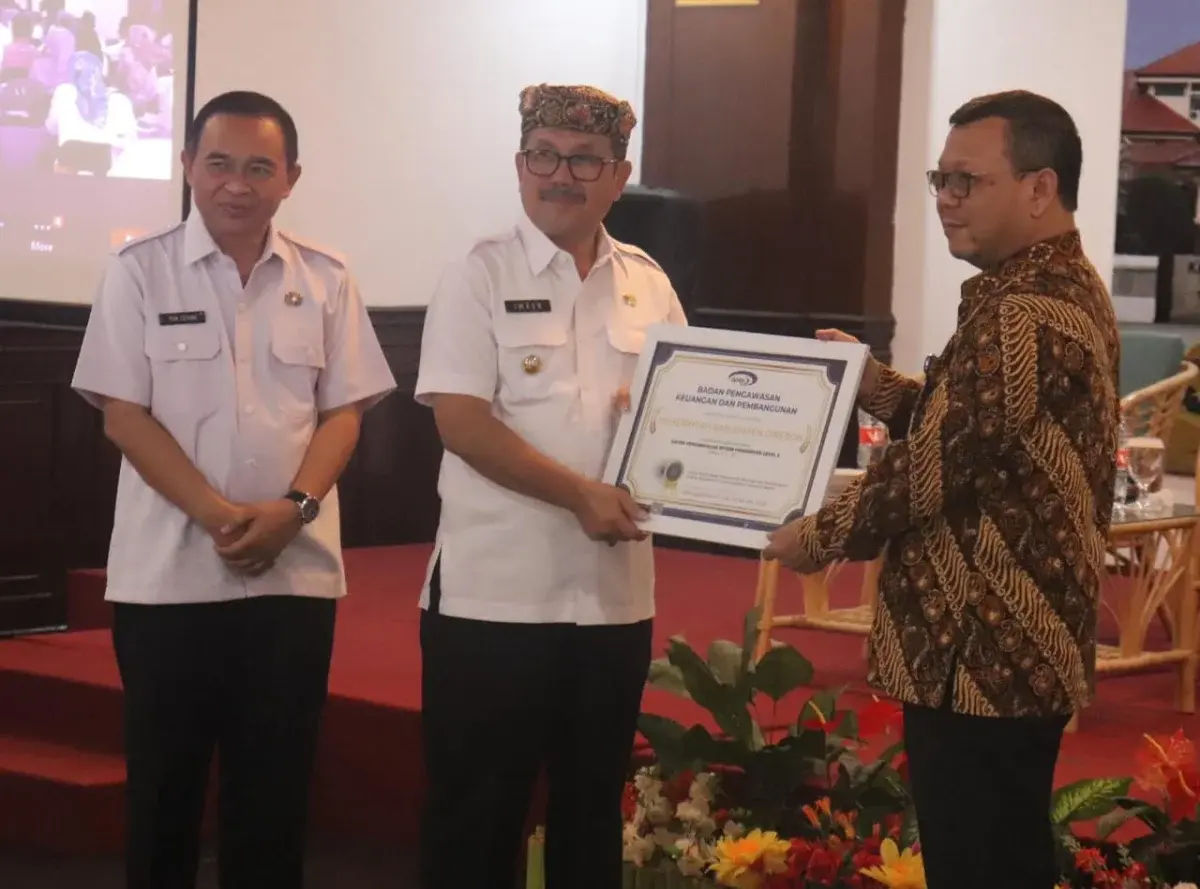 Pemkab Cirebon Raih Penghargaan SIPP Level Terdefinisi