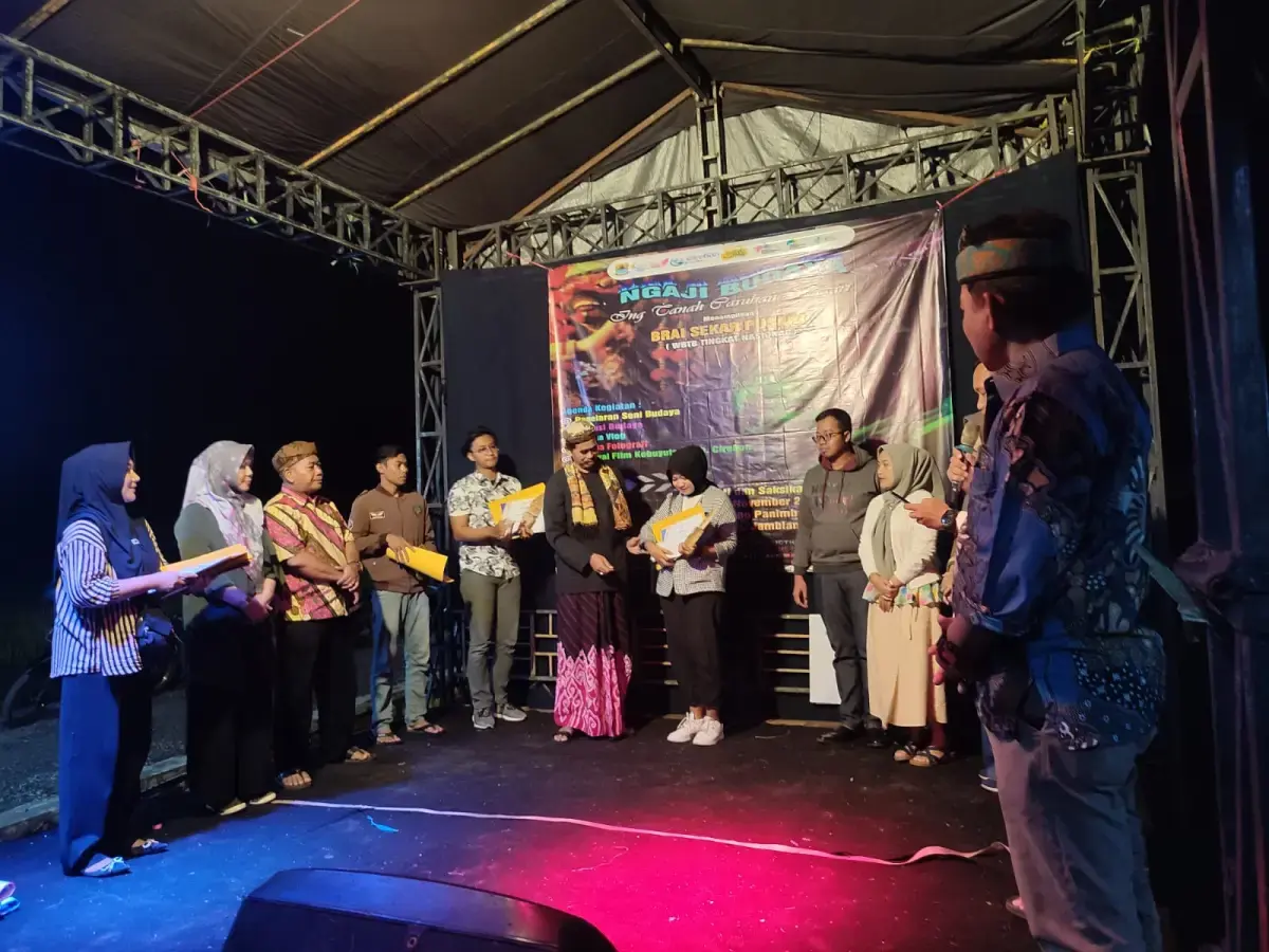 Juliansyah Prastiono Juara Lomba Vlog Disbudpar Kabupaten Cirebon 2023
