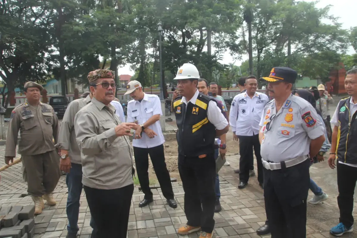 Hari Pertama Safari Pembangunan, Bupati Tinjau 10 Titik Proyek Fisik