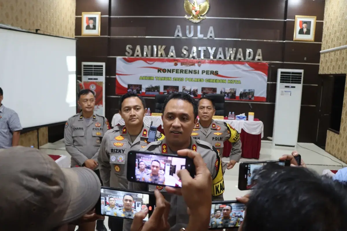 Tren JTP di Wilayah Hukum Polres Cirebon Kota Alami Penurunan