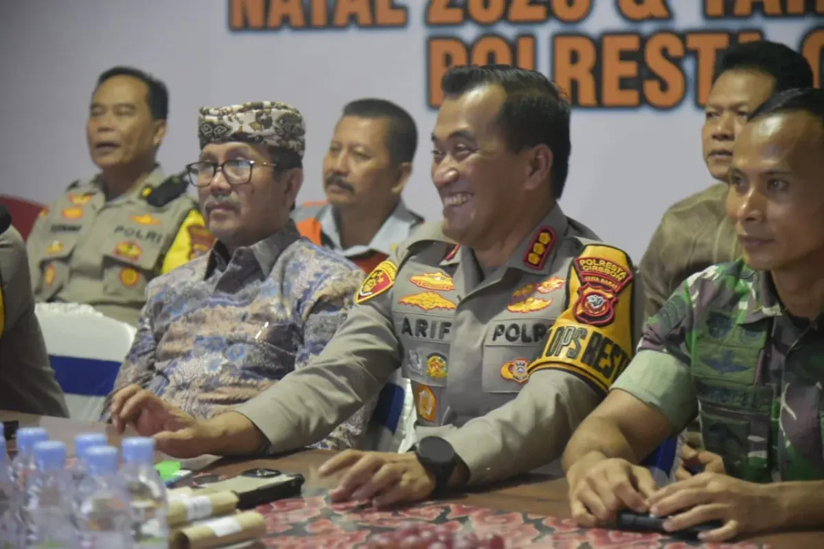 Forkopimda Lakukan Monitoring,  Malam Pergantian Tahun di Kabupaten Cirebon Berlangsung Kondusif