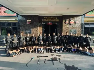 Kerap Meresahkan Masyarakat, Tim Patroli Macan Kumbang Amankan 38 Remaja dan Sajam