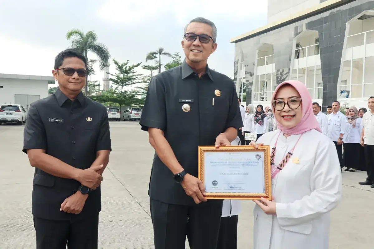 Kota Cirebon Raih Penghargaan dari Ombudsman dan Parahita Ekapraya Kategori Pratama Tahun 2022