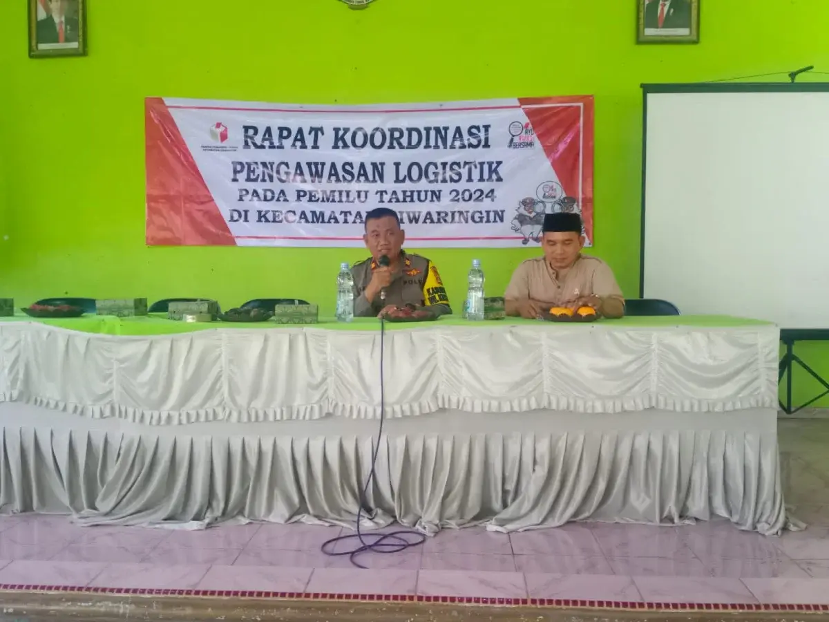 Panwascam Ciwaringin Pastikan Logistik Pemilu Transparan, Adil dan Berkualitas