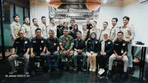 Panwascam Sedong Gelar Rakor Pengawasan Logistik