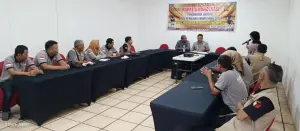 Panwascam Plered Gelar Rakor Pengawasan Logistik