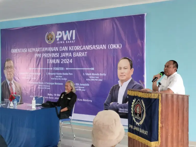Cetak Wartawan Berkualitas, PWI Jabar Gelar Orientasi Kewartawanan dan Keorganisasian Tahun 2024