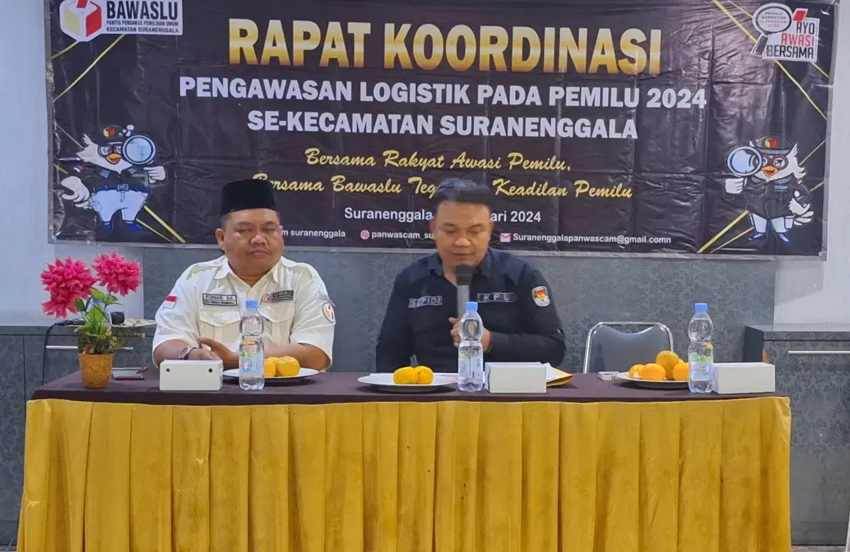 Panwascam Suranenggala Awasi Ketat Distribusi Logistik