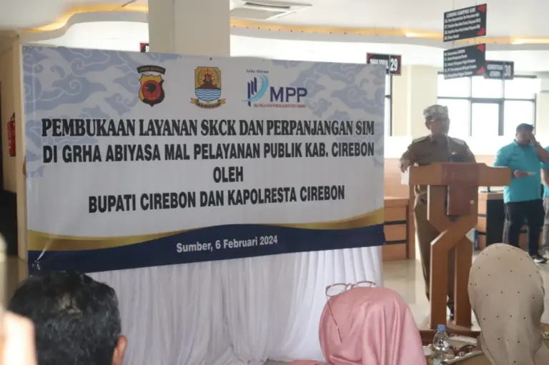 MPP Kabupaten Cirebon Kini Bisa Layani Perpanjangan SIM dan Pembuatan SKCK