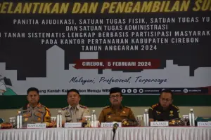 Target Program PTSL di Kabupaten Cirebon Capai 40 Ribu  Sertifikat