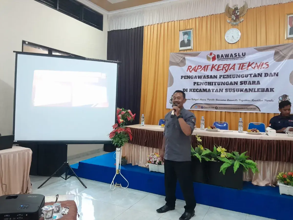 Panwascam Susukanlebak Siap Jaga Integritas Pemilu 2024