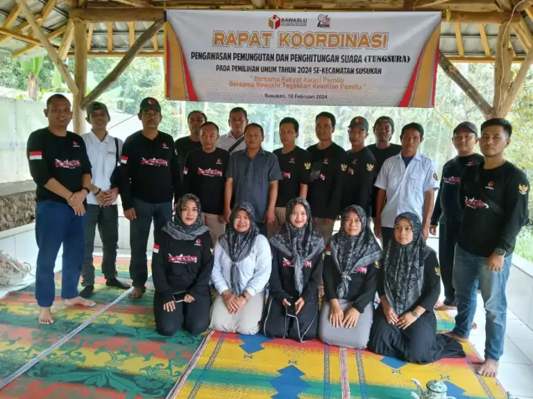 Panwascam Susukan Dorong PTPS Tetap Waspada dalam Tahapan Tungsura