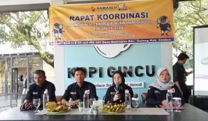 Masa Tenang Pemilu: Panwascam Sedong Tegaskan Melarang APK Masih Terpasang