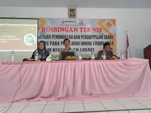 Panwascam Losari Fokuskan Pada Tungsura di Semua PTPS