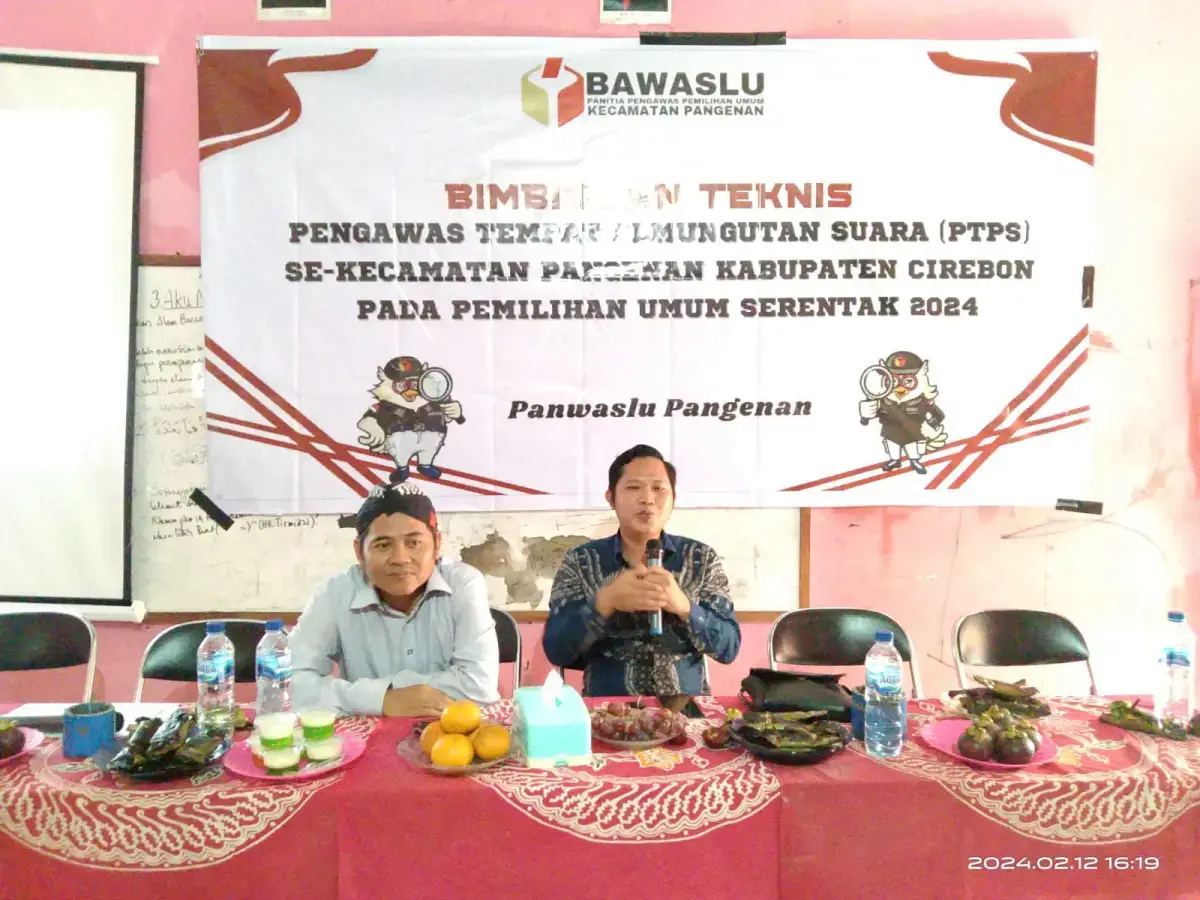 Panwascam Pangenan Tingkatkan Kewaspadaan PTPS
