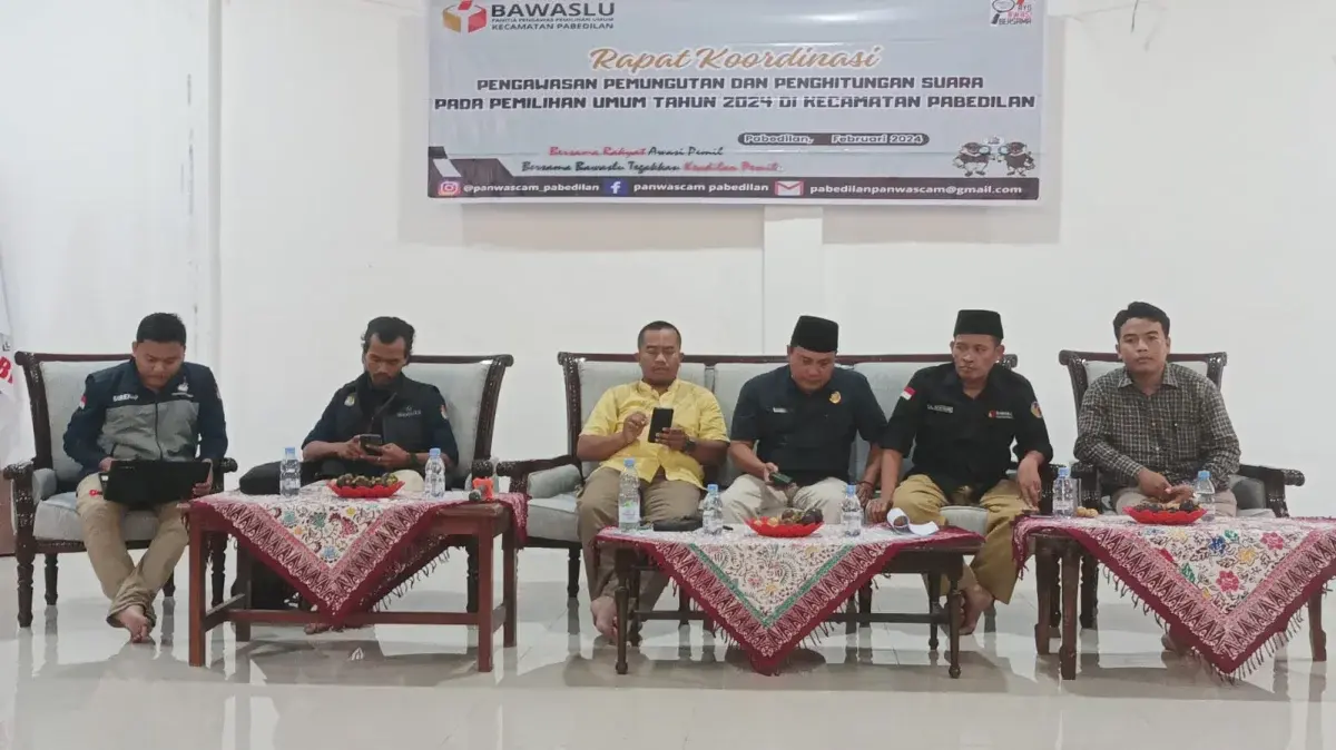 Panwascam Pabedilan Fokus Tungsura, Tingkatkan Kewaspadaan PTPS