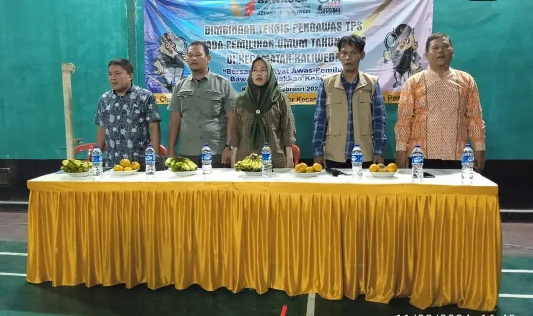 Ketua Panwascam Kaliwedi Minta PTPS Waspada terhadap Potensi Kecurangan
