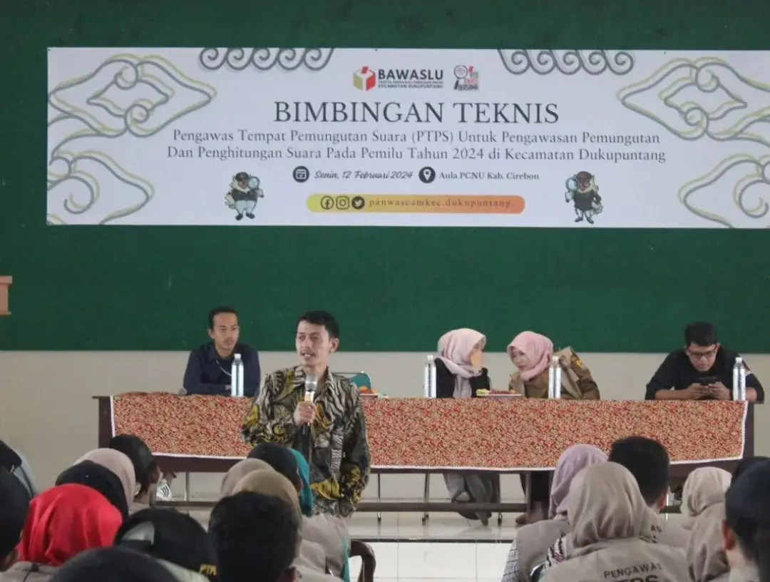 Panwascam Dukupuntang Minta PTPS Tingkatkan Kewaspadaan di Tahapan Tungsura 