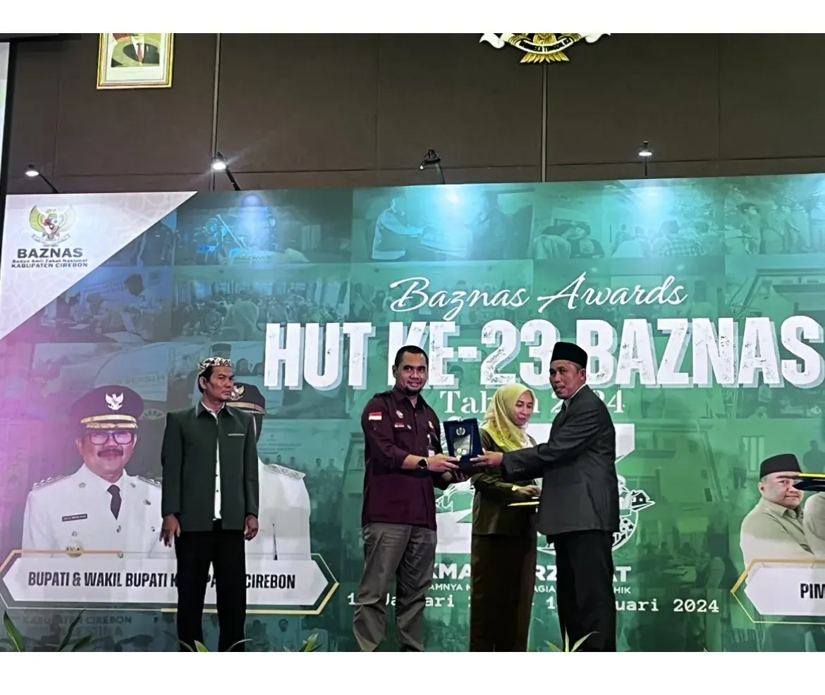 Peringati HUT Ke-23, Baznas Kabupaten Cirebon Beri Baznas Awards dan Launching Rumah Sehat