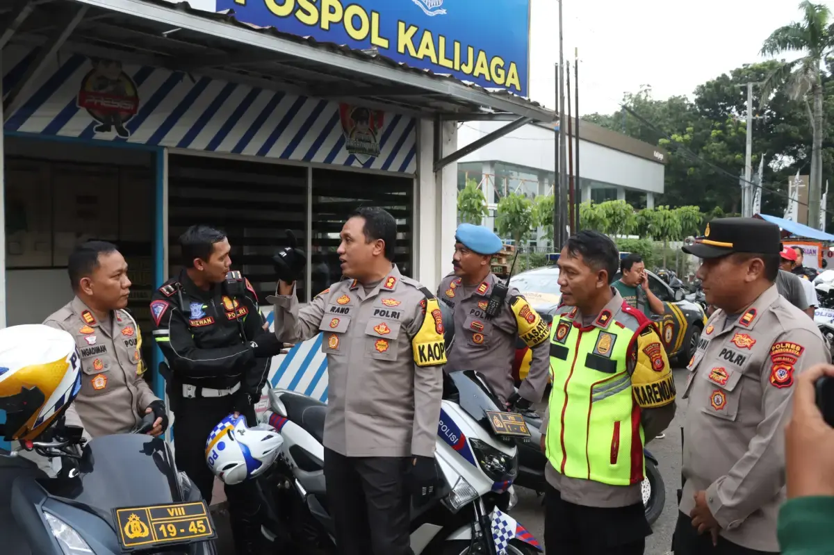 Survei Jalur Persiapan Arus Mudik, Kapolres Ciko Pastikan Sejumlah Titik Jadi Perhatian