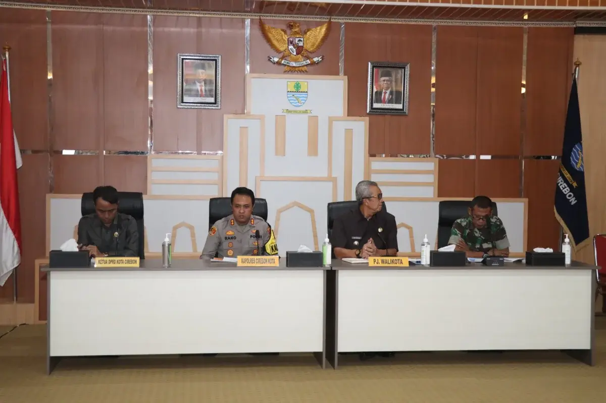 Jelang Ops Ketupat Lodaya 2024, Polres Cirebon Kota Gelar Rakor Lintas Sektoral