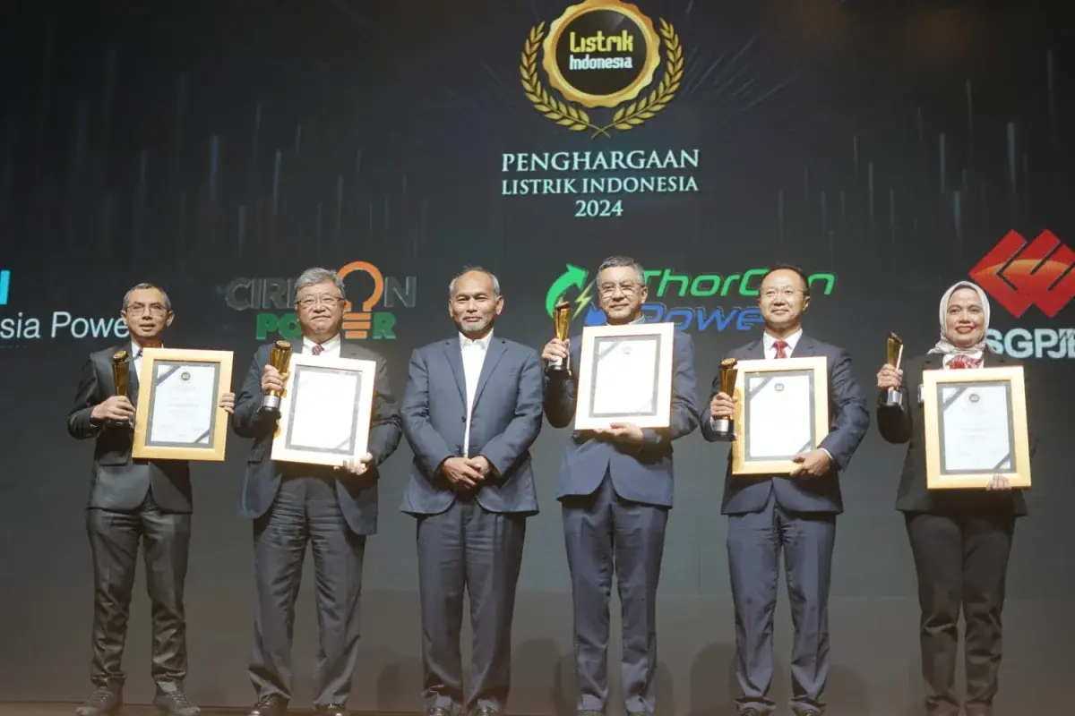 Pembangkit Listrik Terandal di Indonesia, Cirebon Power Raih Penghargaan Prestisius