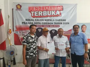 Resmi Daftar ke Partai Gerindra, Heru Cahyono Siap Wujudkan Harapan Masyarakat Kota Cirebon
