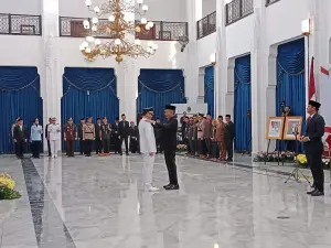 Wahyu Mijaya Resmi Dilantik jadi Pj Bupati Cirebon, Pj Gubernur Tekankan Kolaborasi 