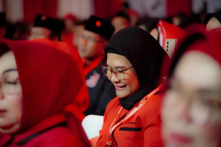 Bupati Nina Agustina Bangga Ikuti Rakernas V PDIP di Jakarta 