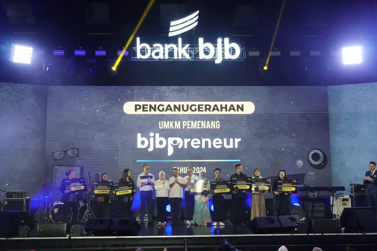 Momen HUT Ke-63, bank bjb Umumkan Para Pemenang bjbpreneur 2024