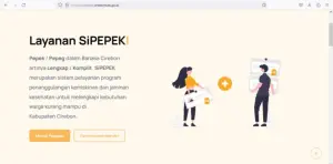 Nama Aplikasi SiPEPEK, Begini Penjelasan Kadinsos Kabupaten Cirebon