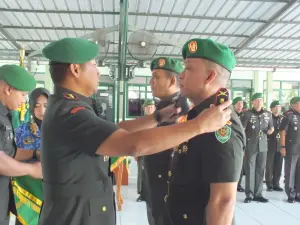 Danrem 063/Sunan Gunungjati Pimpin Sertijab Dandim 0614/Kota Cirebon