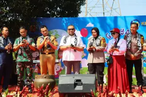 KPAID Kabupaten Cirebon dan Polresta Cirebon Gelar Kampanye Anti Bullying Hari Anak Nasional 2024 Tingkat Kabupaten Cirebon