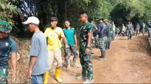 Kembalinya Tradisi Gotong Royong di Desa Kubang Melalui Program TMMD Kodim 0620/Cirebon