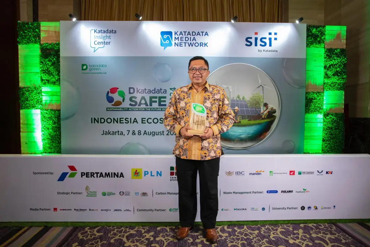 Bank bjb Raih Katadata Green Initiative Awards 2024