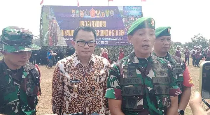 Program TMMD Ke-121 di Cirebon Resmi Ditutup, Pangdam:Tingkatkan Infrastruktur dan Kualitas Hidup Masyarakat