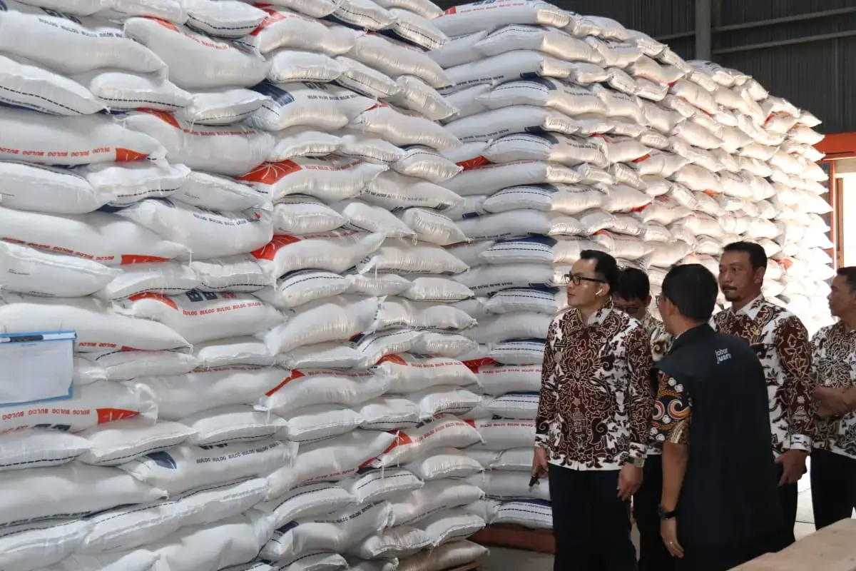 Stok Pangan Kabupaten Cirebon Dijamin Aman Hingga Beberapa Bulan ke Depan