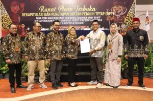 KPU Kabupaten Cirebon Tetapkan DPT, Segini Perbedaan Jumlah Pemilih dari DPS