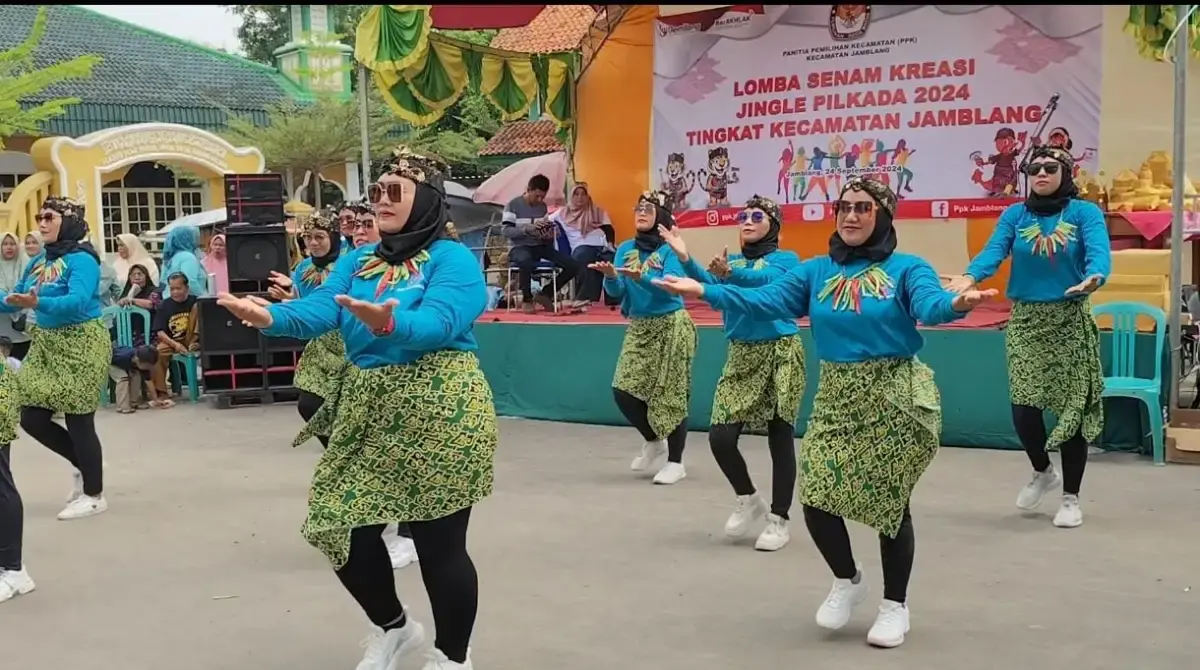 Sosialisasi Pilkada 2024, KPU Gelar Lomba Senam Jingle di Seluruh Kecamatan Kabupaten Cirebon