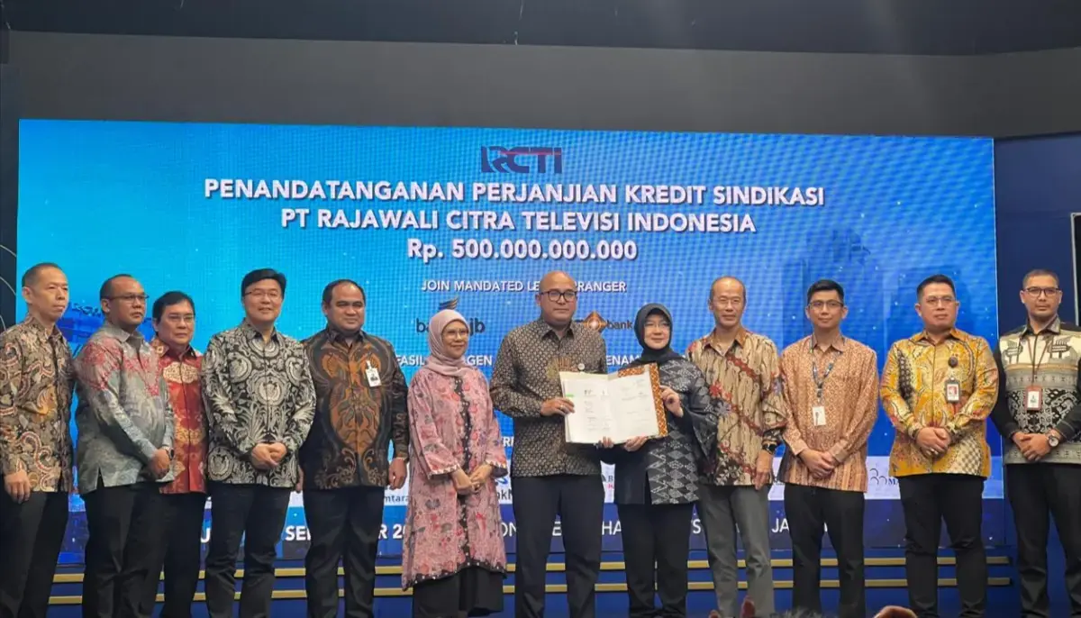 Bank bjb Jadi Lead Arranger dalam Kredit Sindikasi Rp500 Miliar untuk RCTI
