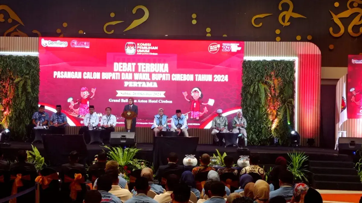 Debat Pertama, Empat Paslon Adu Strategi dan Program untuk Masa Depan Kabupaten Cirebon