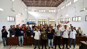 PWI Kabupaten Cirebon Bersama KPU Gelar Sosialisasi dan Pendidikan Pemilih untuk Pilbup Cirebon 2024